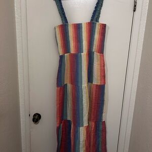 Marine layer rainbow dress
